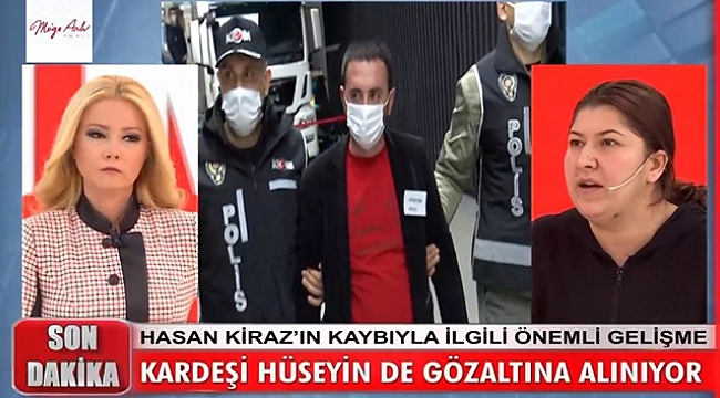 Müge Anlı'nın programında canlı yayında gözaltı