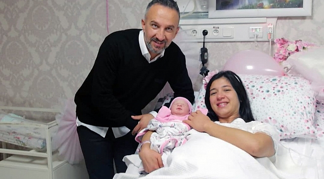 Muğla'da yeni yılın ilk bebeği 'Asya' bebek