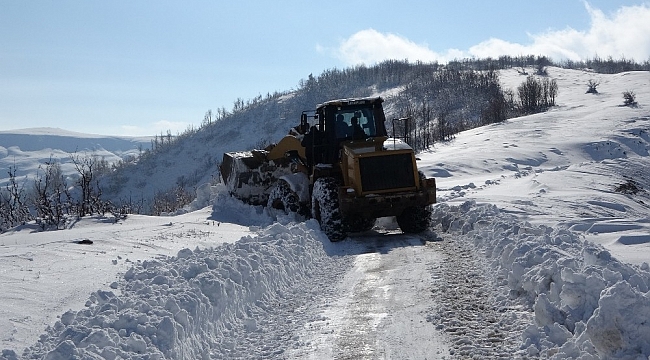Muş'ta 82 köy yolu ulaşıma kapandı