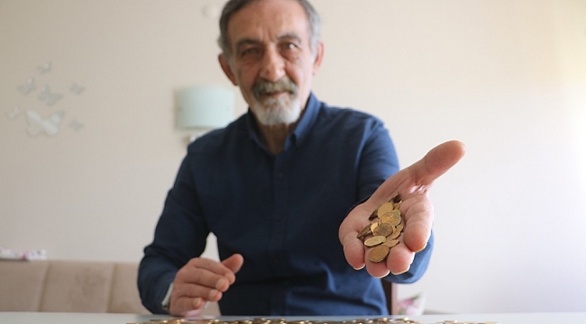 Nedenini hiç kimse anlayamadı, 1 yıl boyunca 1'er kuruş biriktirdi