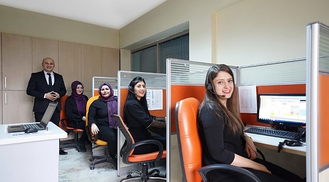 Nevşehir Belediyesi Çağrı merkezi geçen yıl 104 bin 167 çağrıya cevap verdi