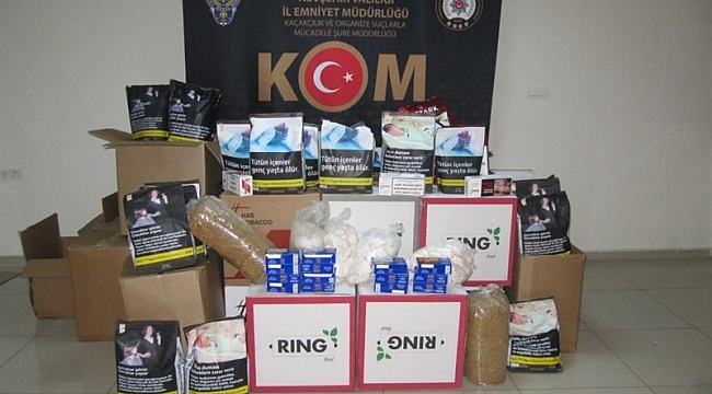 Nevşehir'de 87 kilo kaçak tütün ele geçirildi