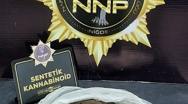 Niğde'de 8 kişi uyuşturucudan gözaltına alındı