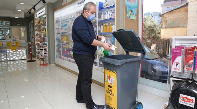 Nilüfer'de kullanılmayan ilaçlar toplanıyor