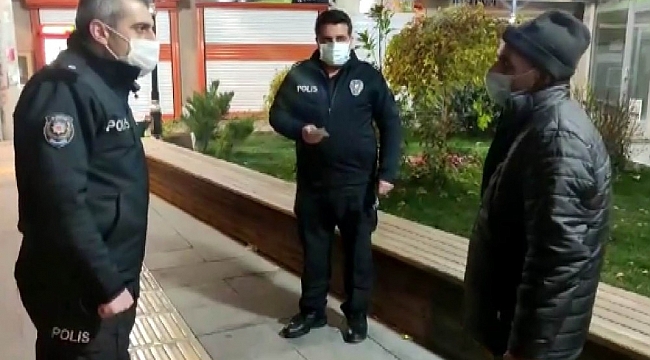 Nusaybin polisi sokakta yaşayan vatandaşı otele yerleştirdi