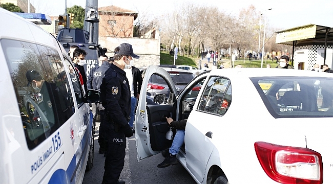 Okmeydanı'nda özel harekat polisi desteli dev uygulama