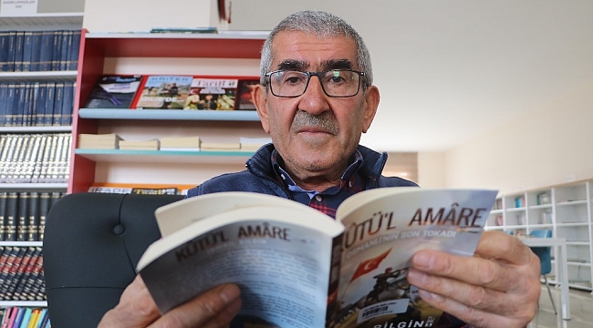 Ömrünü geçirdiği kütüphaneden emekli oldu, kitaplardan ayrı kalamadı