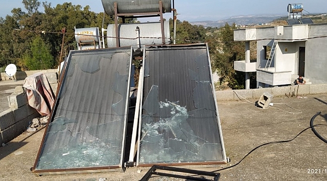 Önce çocuklarının evini, sonra kendini yaktı