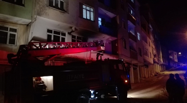 Ordu'da ev yangını