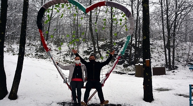 Ordu'da kar yağışı