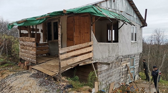 Orman alanında kaçak yapılara geçit yok