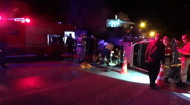 Osmaniye'de kamyonet takla attı: 1 ölü, 1 yaralı