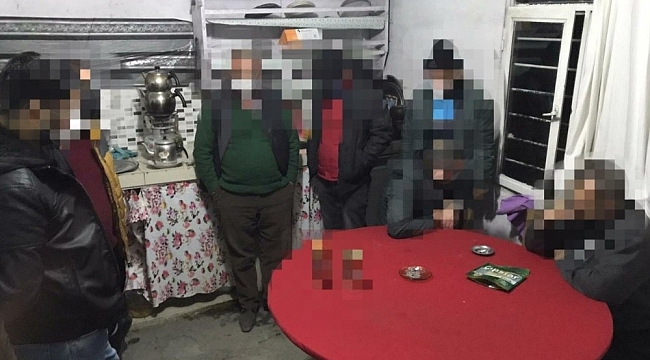 Osmaniye'de kumar oynayan 31 kişiye 106 bin lira ceza kesildi