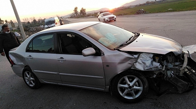 Osmaniye'de trafik kazası: 1 yaralı