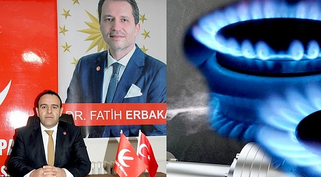 Palandöken Refah'ın İlçe Başkanı Kızıltaş'tan doğalgaz desteği önerisi