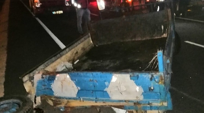 Patpat ile otomobil çarpıştı: 1 ölü, 1 yaralı