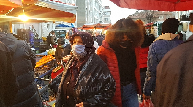 Pazarlar sabah boş, akşam tıklım tıklım dolu