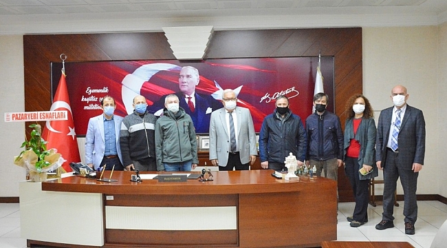 Pazaryeri çalışmalarına esnaftan teşekkür