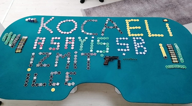 Polis ekiplerinin suçüstü yaptığı kumarbazlara ceza