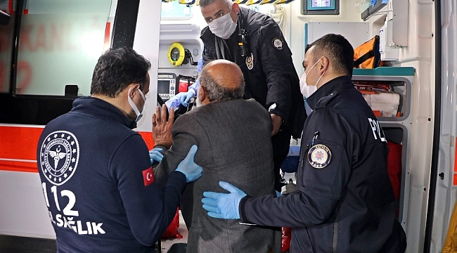Polisin alkollü şahısla imtihanı
