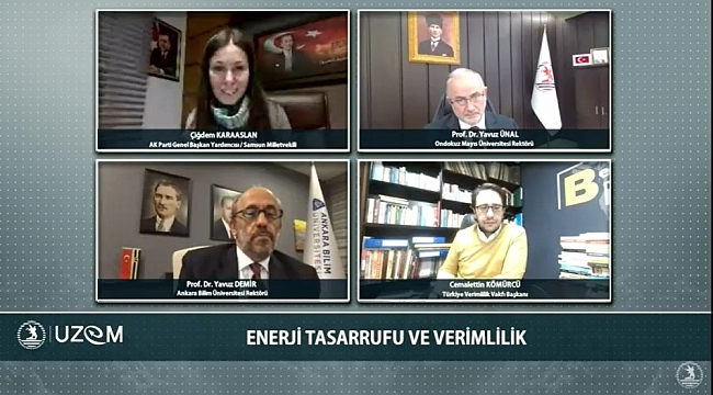 Rektör Ünal: "Tasarruf, erdemden çok bir insanlık duruşudur"