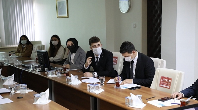 Rektör Uzun, Öğrenci Konseyi üyeleri ile bir araya geldi