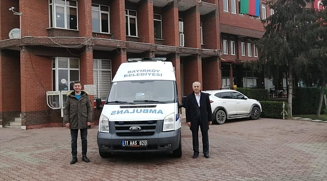 Sağlık Bakanlığından hasta nakil ambulansı
