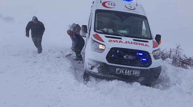 Sağlıkçılar kar, tipide hız kesmiyor