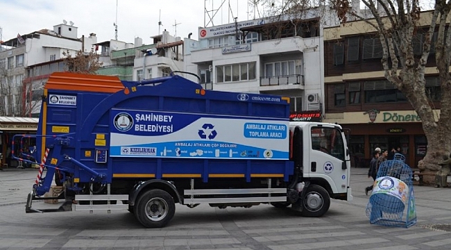 Şahinbey atıkları geri dönüştürüyor