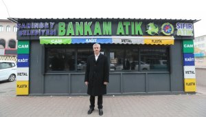 Şahinbey'de atık bankası kuruldu