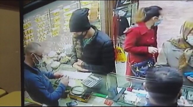 Sahte altın bozdurmak istedi, polisten kaçamadı