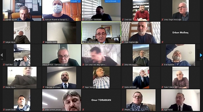 Samsun TSO'da yönetim kurulu faaliyetleri ibra edildi