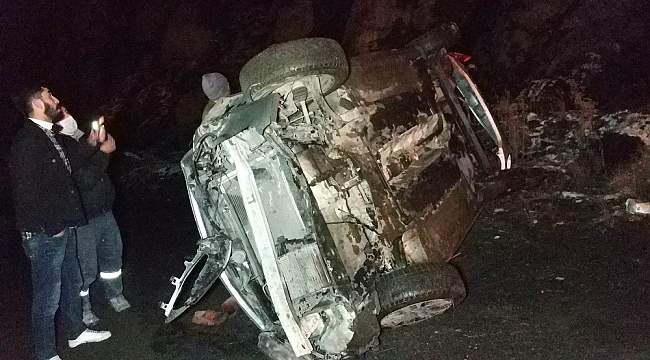 Samsun'da otomobil uçuruma yuvarlandı: 4 yaralı
