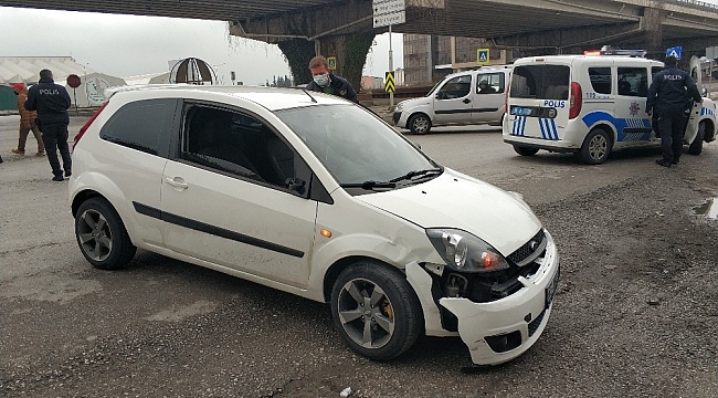 Samsun'da trafik kazası: 1 yaralı
