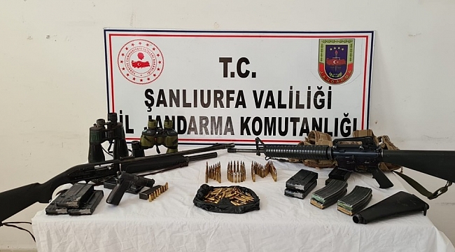 Şanlıurfa'da silah kaçakçılarına operasyon: 7 gözaltı