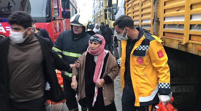 Şanlıurfa'da yangın paniği