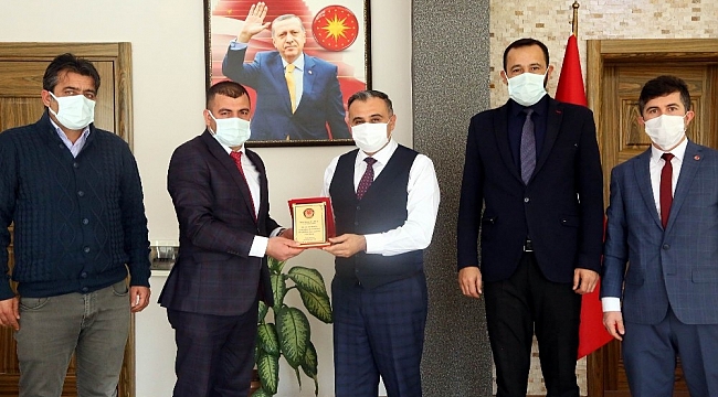 Şehit-Gazi Birlik Sen Yönetiminden Başkan Cabbar'a ziyaret