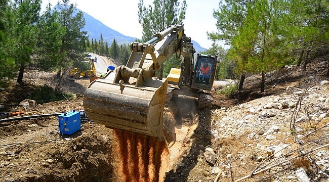 Seydikemer'de içme suyu sorunları çözülüyor