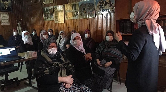 Seyitgazi'de Kadına Yönelik Şiddetle Mücadele toplantısı