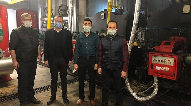 Simav'da ilk doğal gaz Devlet Hastanesi'ne