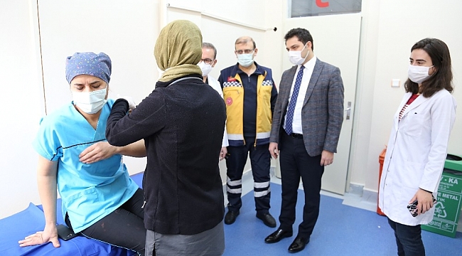 Sivas'ta ilk etapta 10 bin aşı