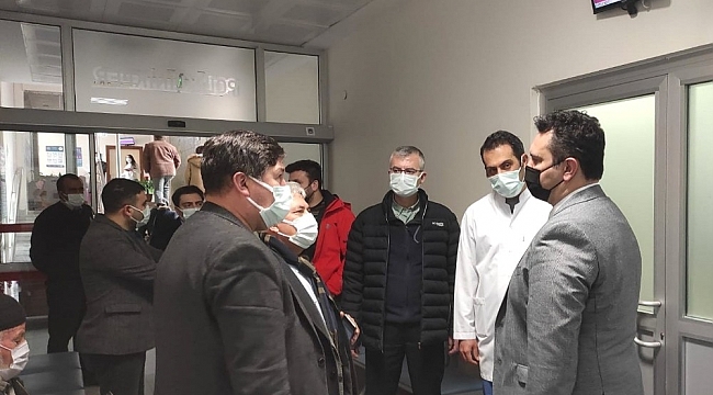 Sivrihisar'daki sağlık kuruluşlarına inceleme ziyareti