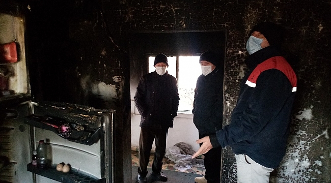 Sobayı benzinle tutuşturmak isteyince ev yandı: 6 yaralı