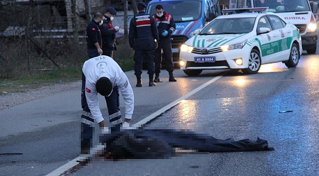 Sokağa çıkma yasağında yolun karşısına geçerken feci şekilde can verdi