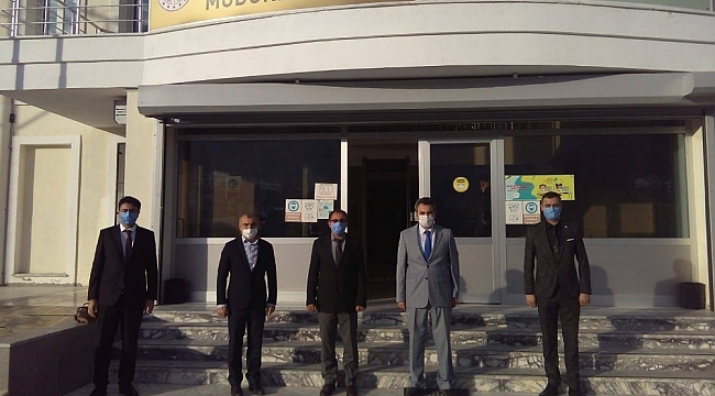 Söke Kaymakamı Zeybek, kurumlardaki incelemelerini sürdürüyor