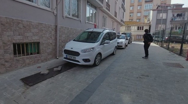 Soygun girişiminde kullanılan araç terk edilmiş halde bulundu