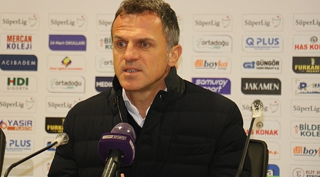 Stjepan Tomas: "Kötü sonuç aldık"