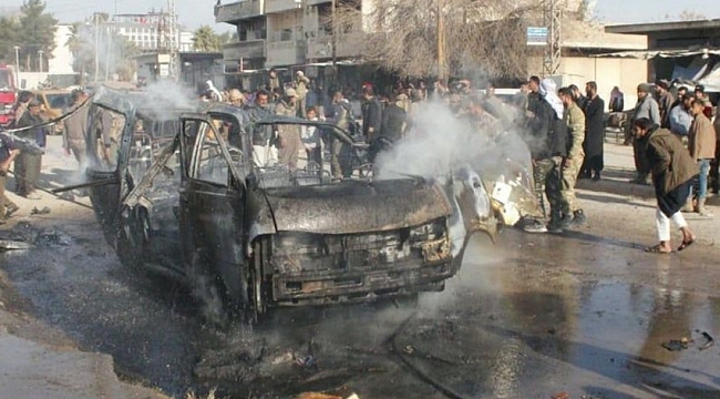 Suriye'de bomba yüklü araç patladı: 4 ölü