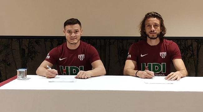 Taha Yalçıner ve Gabriel Torje Bandırmaspor'da