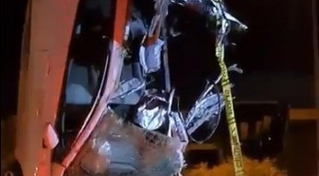 Takla atarak hurdaya dönen otomobilin sürücüsü hayatını kaybetti